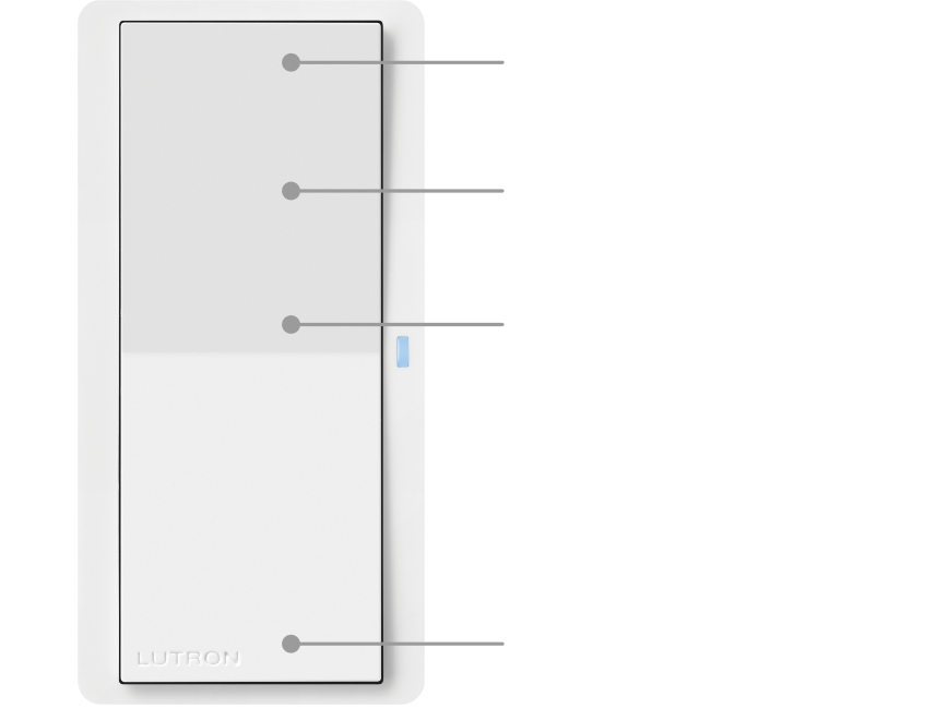 Pico Paddle Remote for Dimmers and Switches 