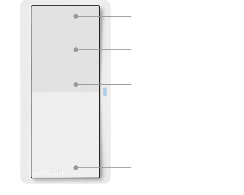 Pico Paddle Remote for Dimmers and Switches 